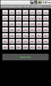 game pic for Lottery System Generator